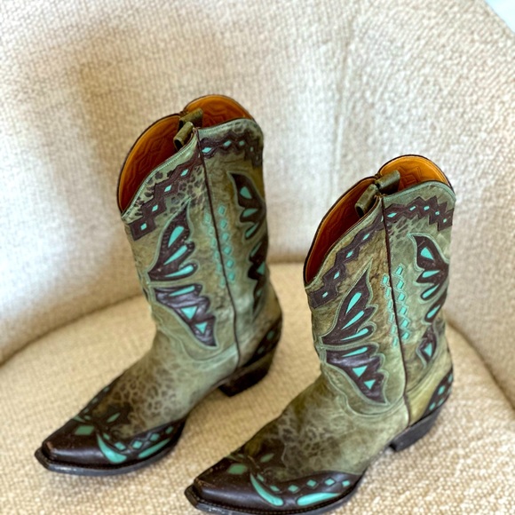 Old Gringo Shoes - Old Gringo Turquoise/Chocolate Boots